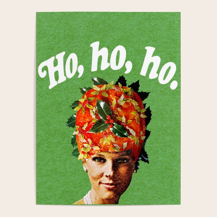 Holly Jolly Ham Head Poster Gallery Image 4
