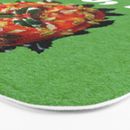 Holly Jolly Ham Head Bath Mat Gallery Image 3