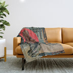 I looked into the Eye of this World Throw Blanket Gallery Image 1