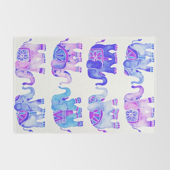 Elephant Collection - Indigo Palette Rug Gallery Image 2