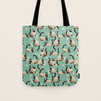 Bad Siamese Cats Knocking Stuff Over Tote Bag Gallery Image 1