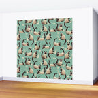 Bad Siamese Cats Knocking Stuff Over Wall Mural Gallery Image 2