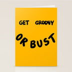 Get Groovy or Bust Stationery Card Gallery Image 2