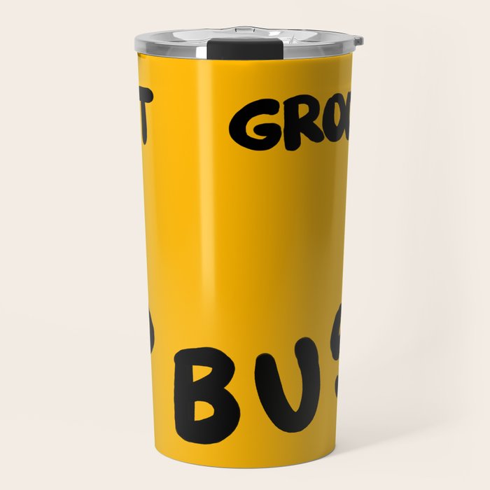Get Groovy or Bust Travel Mug Gallery Image 1