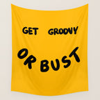 Get Groovy or Bust Wall Tapestry Gallery Image 4