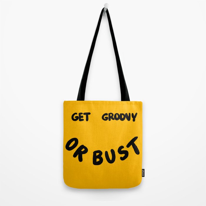 Get Groovy or Bust Tote Bag Gallery Image 2