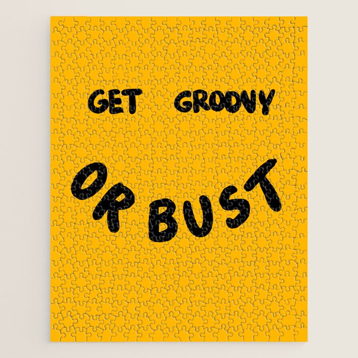Get Groovy or Bust Jigsaw Puzzle Gallery Image 1