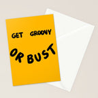 Get Groovy or Bust Stationery Card Gallery Image 2