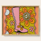 Pisces Groovy Boots Serving Tray Gallery Image 1