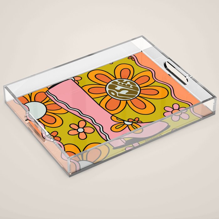Pisces Groovy Boots Acrylic Tray Gallery Image 1