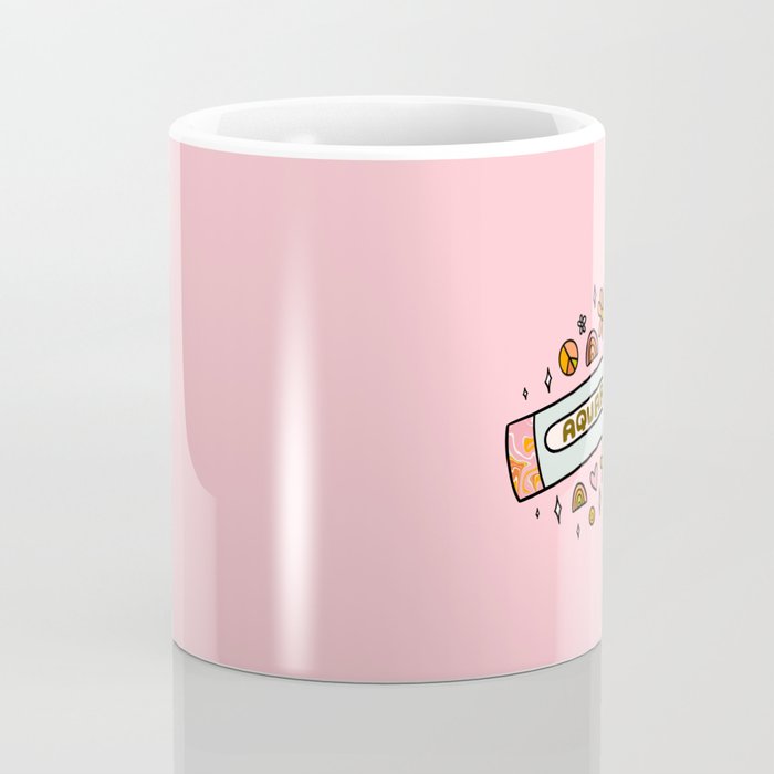 Aquarius Crayon Coffee Mug Gallery Image 4