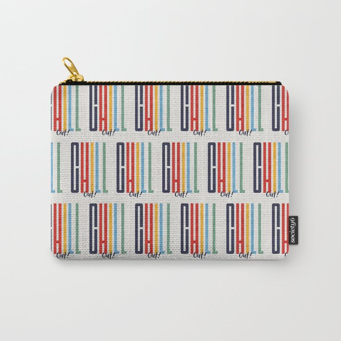 CHILL OUT! modern type Carry All Pouch Gallery Image 1