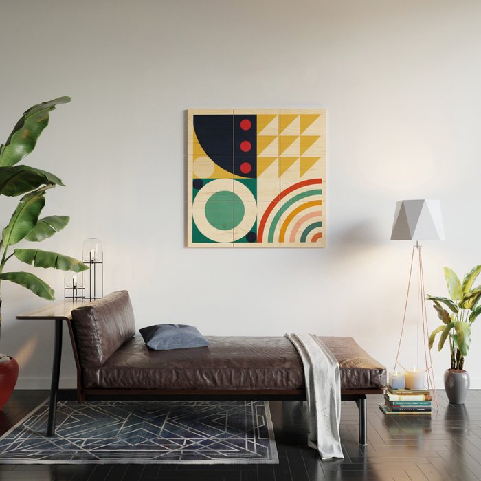  Roud Flow No 10 Wood Wall Art Gallery Image 2