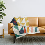  Roud Flow No 10 Throw Blanket Gallery Image 1