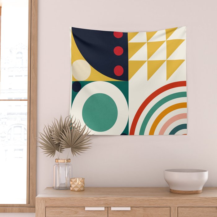  Roud Flow No 10 Wall Tapestry Gallery Image 2