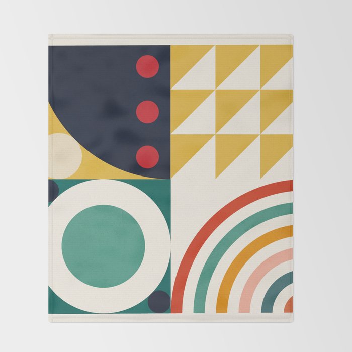  Roud Flow No 10 Throw Blanket Gallery Image 2