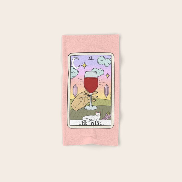 WINE READING (LIGHT) Bath Towel Gallery Image 1