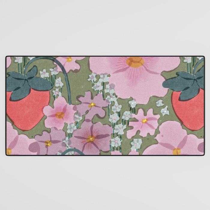 strawberry fields II Desk Mat Gallery Image 3