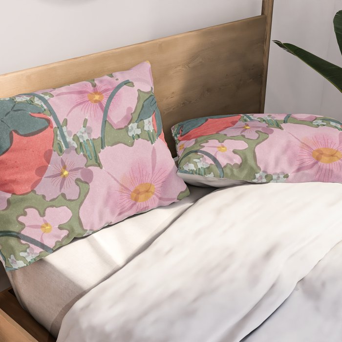 strawberry fields II Pillow Sham Gallery Image 2