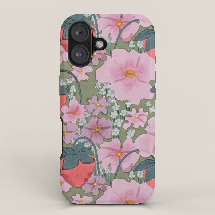 strawberry fields II iPhone Case Gallery Image 1