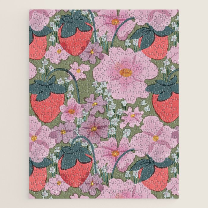 strawberry fields II Jigsaw Puzzle Gallery Image 1
