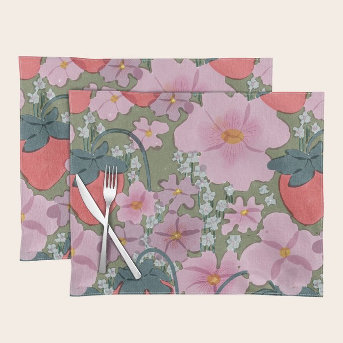 strawberry fields II Placemat Gallery Image 1