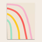 Abstract Pastel Rainbow Lines Notebook Gallery Image 4
