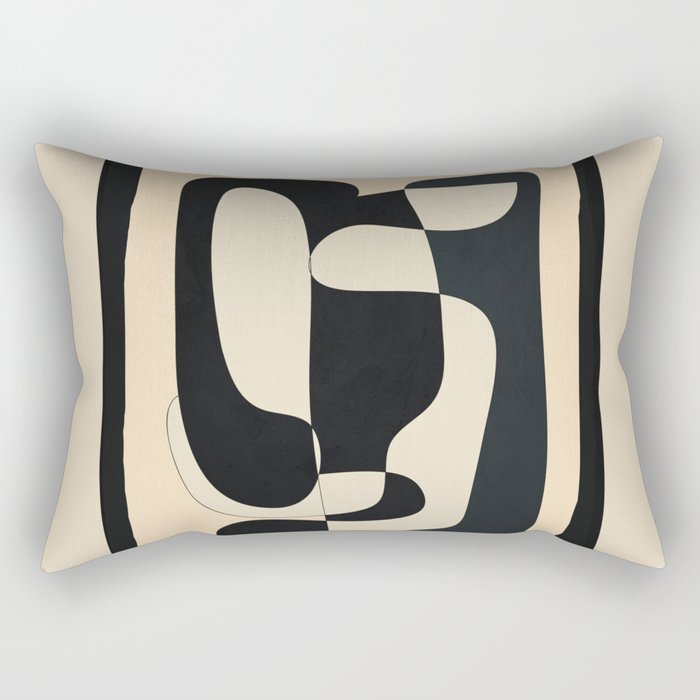 Abstract Geometry 4 Rectangular Pillow Gallery Image 1