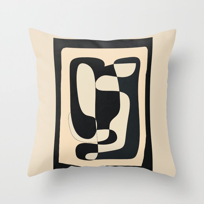 Abstract Geometry 4 Throw Pillow Gallery Image 6