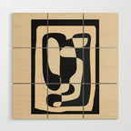 Abstract Geometry 4 Wood Wall Art Gallery Image 1