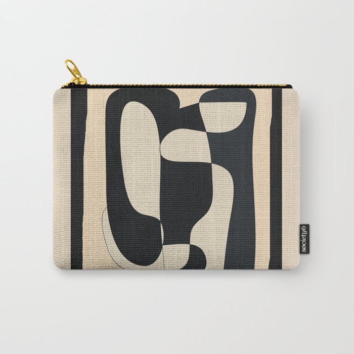 Abstract Geometry 4 Carry All Pouch Gallery Image 1