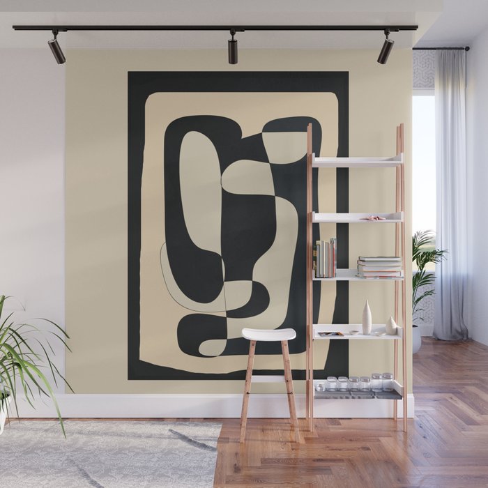 Abstract Geometry 4 Wall Mural Gallery Image 1