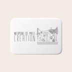 Weapons Of Mass Creation - Sewing Bath Mat Gallery Image 1