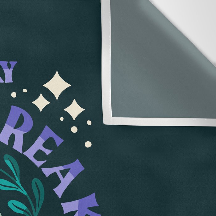 Take Breaks and Make Mistakes Wall Tapestry Gallery Image 3