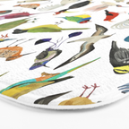Endangered Birds Around the World Bath Mat Gallery Image 3