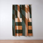 ABSTRACT ALPHABET / Decorative H Window Curtain Gallery Image 3