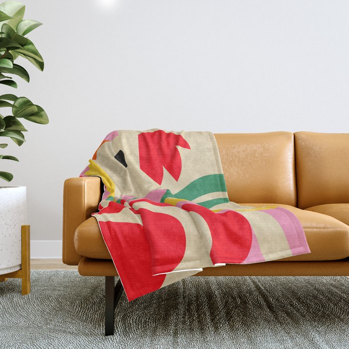 Rooster Pride Throw Blanket Gallery Image 1