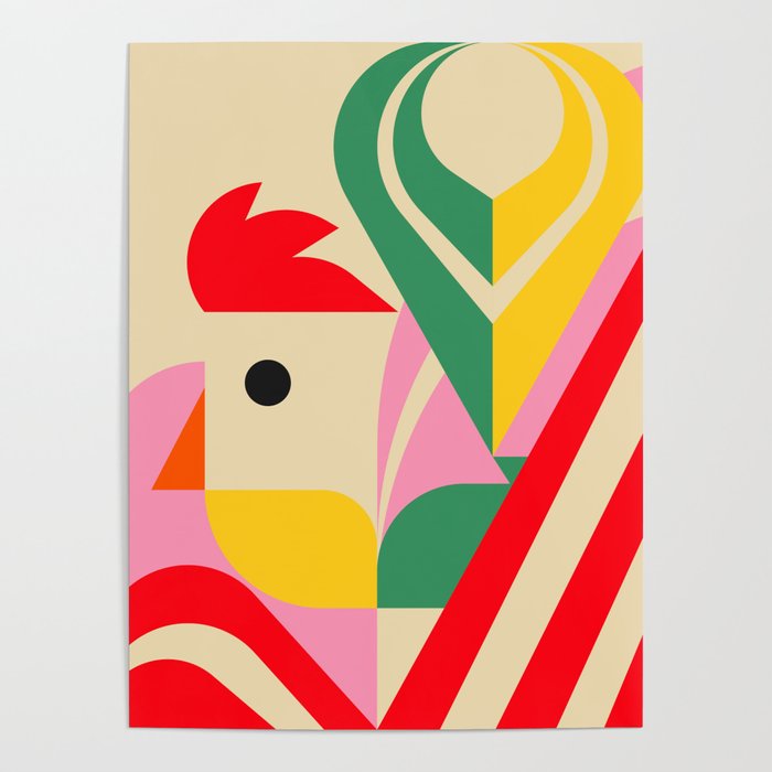 Rooster Pride Poster Gallery Image 1
