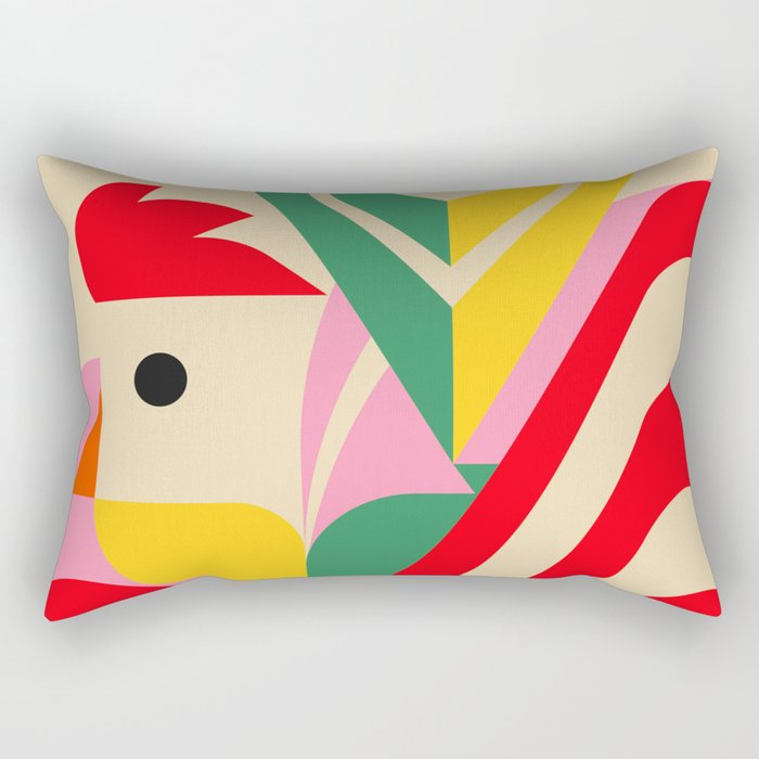 Rooster Pride Rectangular Pillow Gallery Image 2