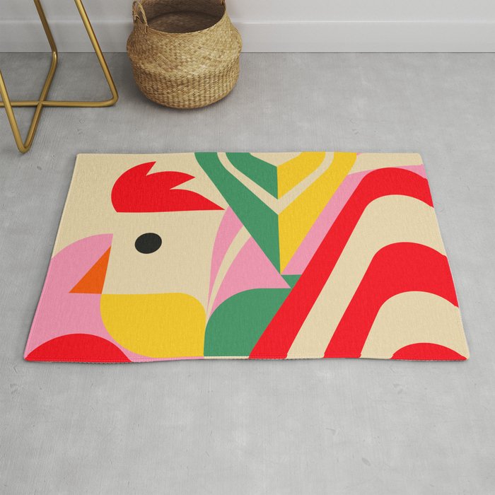 Rooster Pride Rug Gallery Image 1