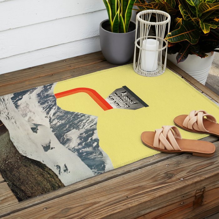 A Good Morning To You Outdoor Rug Gallery Image 2