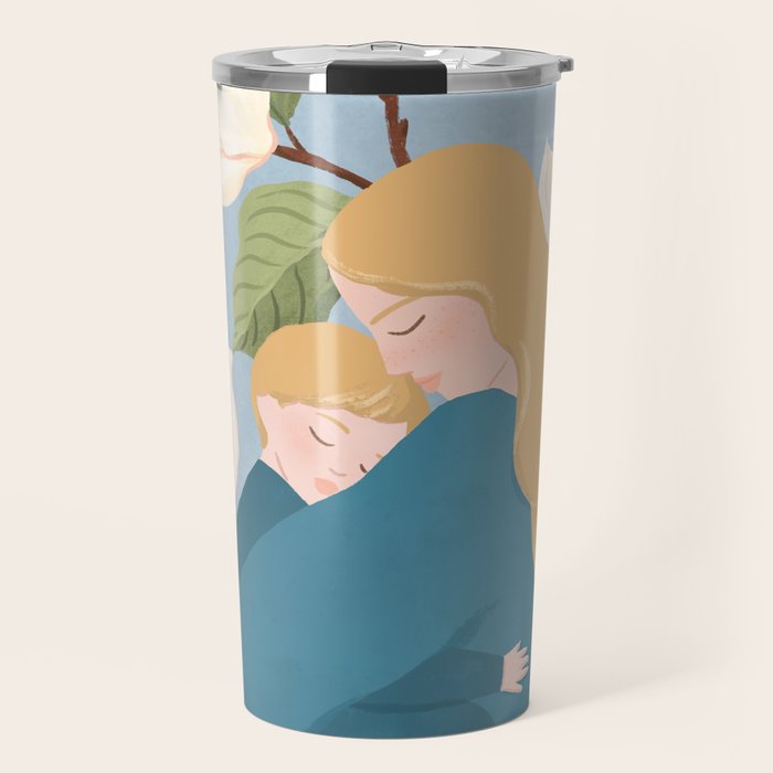 Mother's Touch (blond) Travel Mug Gallery Image 1