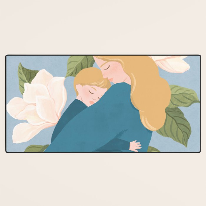Mother's Touch (blond) Desk Mat Gallery Image 3
