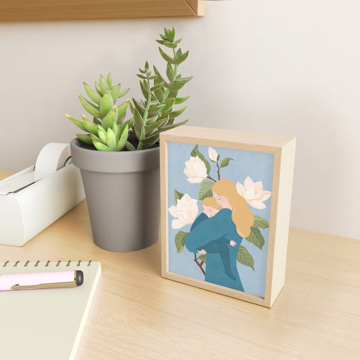 Mother's Touch (blond) Mini Art Print Gallery Image 2