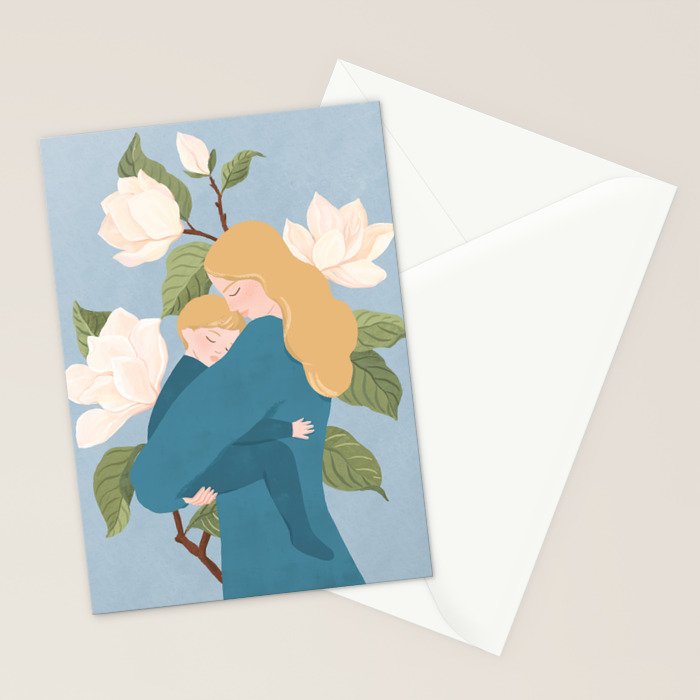 Mother's Touch (blond) Stationery Card Gallery Image 2