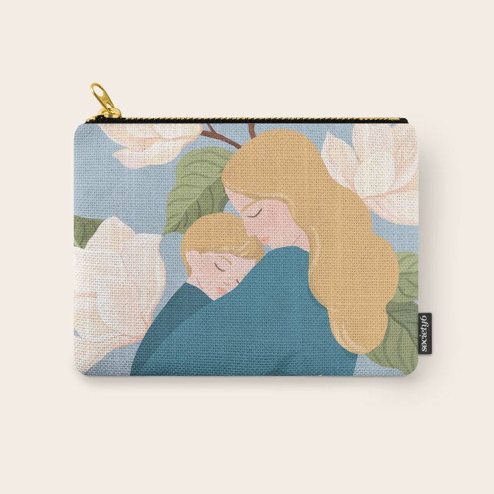 Mother's Touch (blond) Carry All Pouch Gallery Image 1