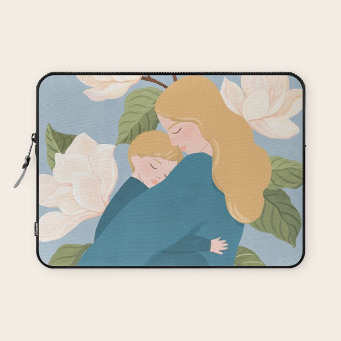 Mother's Touch (blond) Laptop Sleeve Gallery Image 1