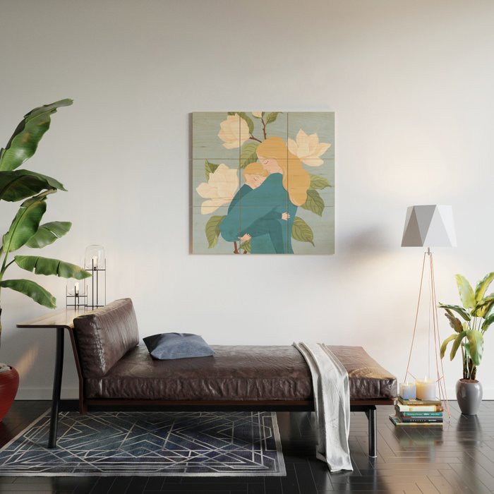 Mother's Touch (blond) Wood Wall Art Gallery Image 2