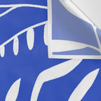 botanical leaf-blue  Wall Tapestry Gallery Image 3