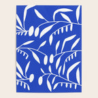 botanical leaf-blue  Poster Gallery Image 4